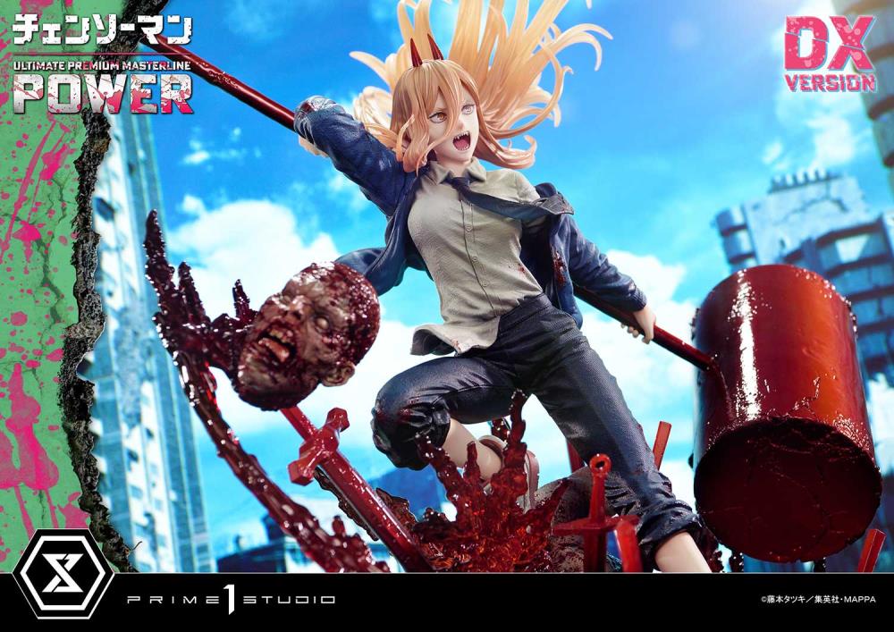 Chainsaw Man Ultimate Premium Masterline Power (Deluxe Ver.) 1/4 Scale Limited Edition Statue (with Bonus) Gallery Image 9