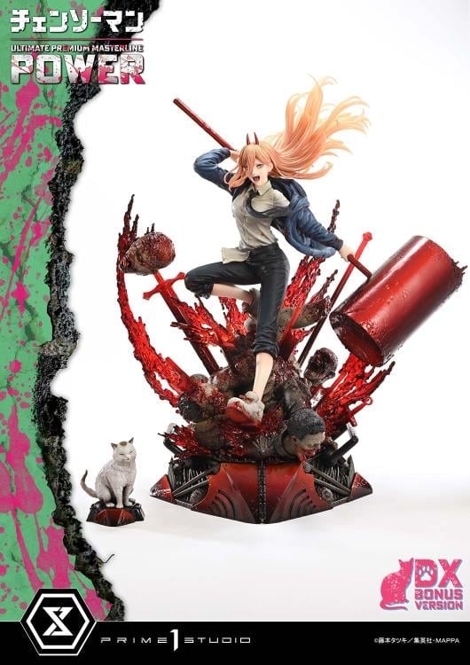 Chainsaw Man Ultimate Premium Masterline Power (Deluxe Ver.) 1/4 Scale Limited Edition Statue (with Bonus) Gallery Image 74