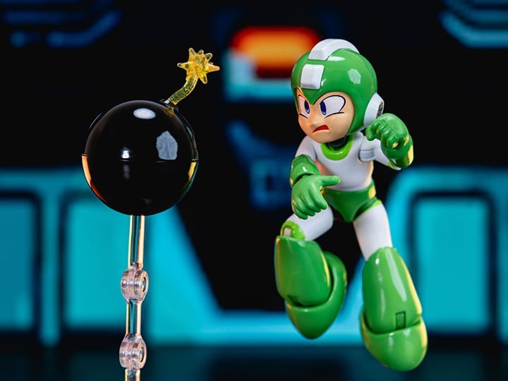 Mega Man Hyper Bomb Mega Man 1/12 Scale Action Figure Gallery Image 1