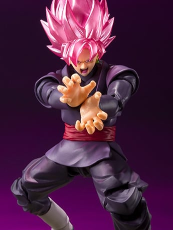 Dragon Ball Super S.H.Figuarts Goku Black Super Saiyan Rose Action Figure (Reissue) Gallery Image 2