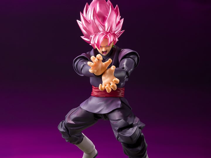 Dragon Ball Super S.H.Figuarts Goku Black Super Saiyan Rose Action Figure (Reissue) Gallery Image 1