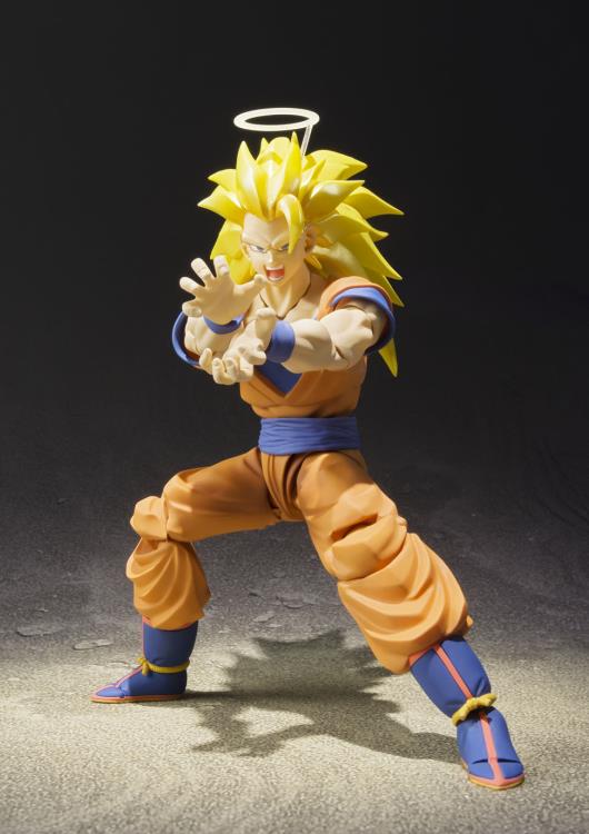 Dragon Ball Z S.H.Figuarts Super Saiyan 3 Goku Action Figure (2nd Reissue) Gallery Image 4