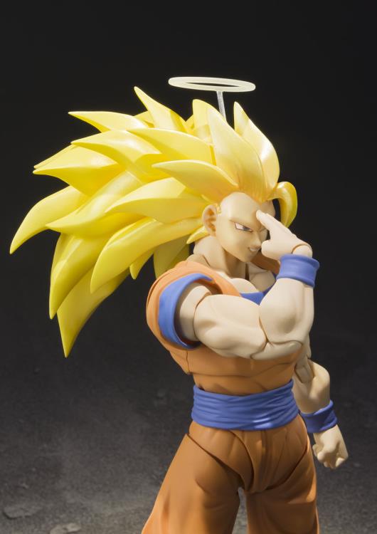 Dragon Ball Z S.H.Figuarts Super Saiyan 3 Goku Action Figure (2nd Reissue) Gallery Image 7