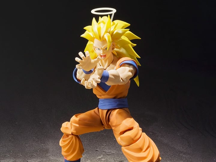 Dragon Ball Z S.H.Figuarts Super Saiyan 3 Goku Action Figure (2nd Reissue) Gallery Image 1