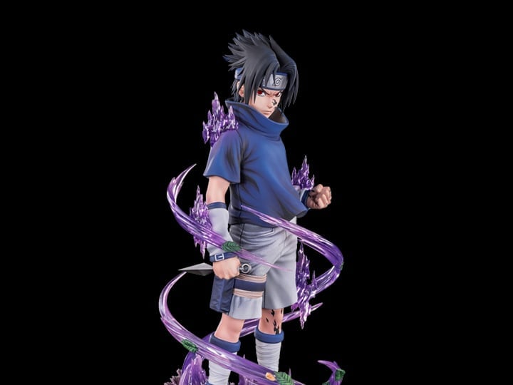 パーツ SASUKE Naruto BIJUtsu Crossed Destinies Collection #2 Sasuke 1/4 Scale