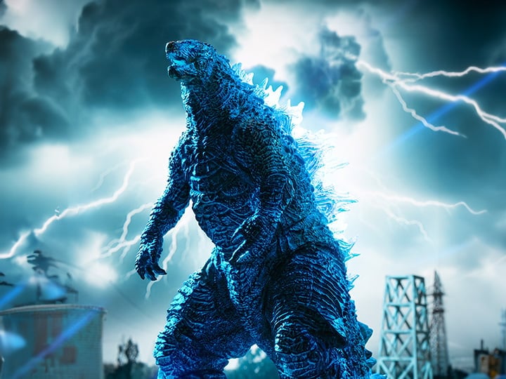 Godzilla x Kong: The New Empire Godzilla (Energized) PX Previews Exclusive Action Figure Gallery Image 1