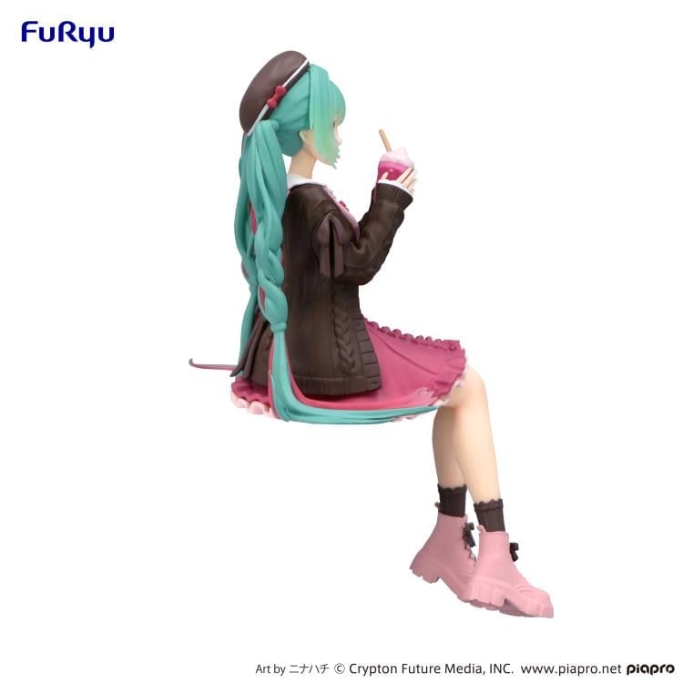 Vocaloid Hatsune Miku (Autumn Date Pink Color Ver.) Noodle Stopper Figure Gallery Image 9