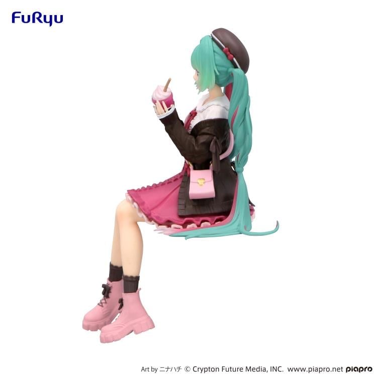 Vocaloid Hatsune Miku (Autumn Date Pink Color Ver.) Noodle Stopper Figure Gallery Image 8
