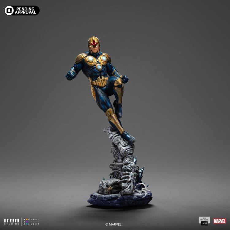 The Infinity Gauntlet Battle Diorama Series Nova 1/10 Art Scale Limited Edition Statue Gallery Image 9