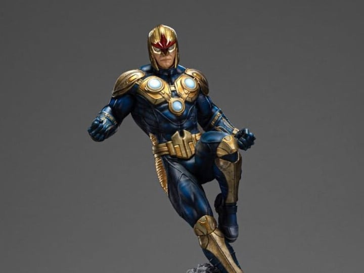The Infinity Gauntlet Battle Diorama Series Nova 1/10 Art Scale Limited Edition Statue Gallery Image 1