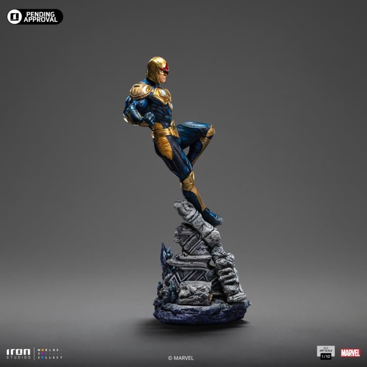 The Infinity Gauntlet Battle Diorama Series Nova 1/10 Art Scale Limited Edition Statue Gallery Image 11