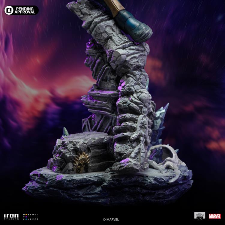 The Infinity Gauntlet Battle Diorama Series Nova 1/10 Art Scale Limited Edition Statue Gallery Image 8