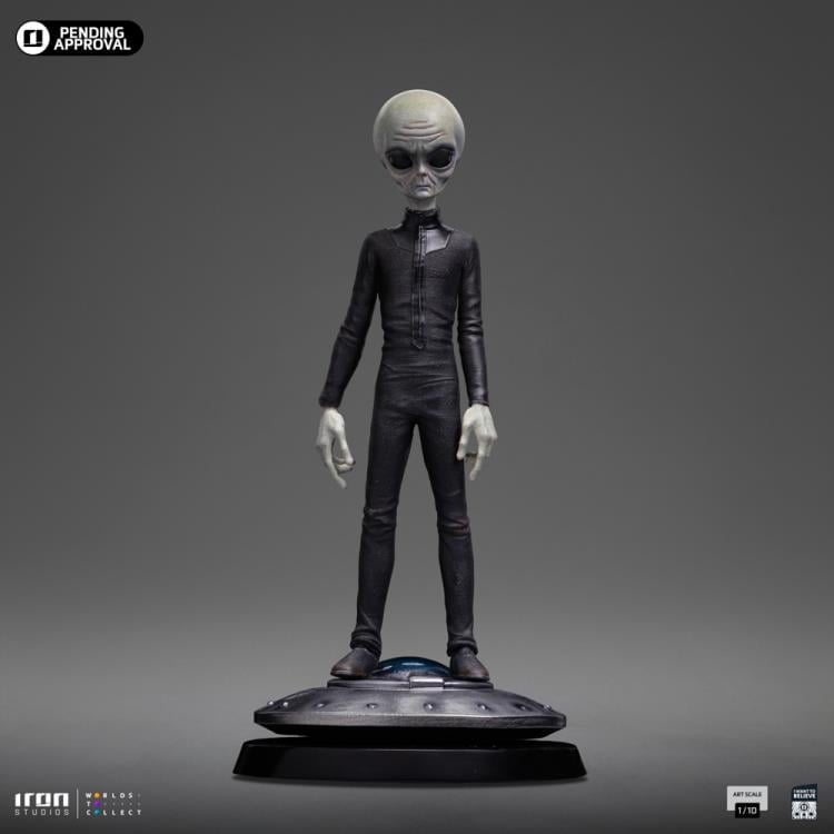 I Want to Believe Alien (Grey) 1/10 Art Scale Limited Edition Statue Gallery Image 10