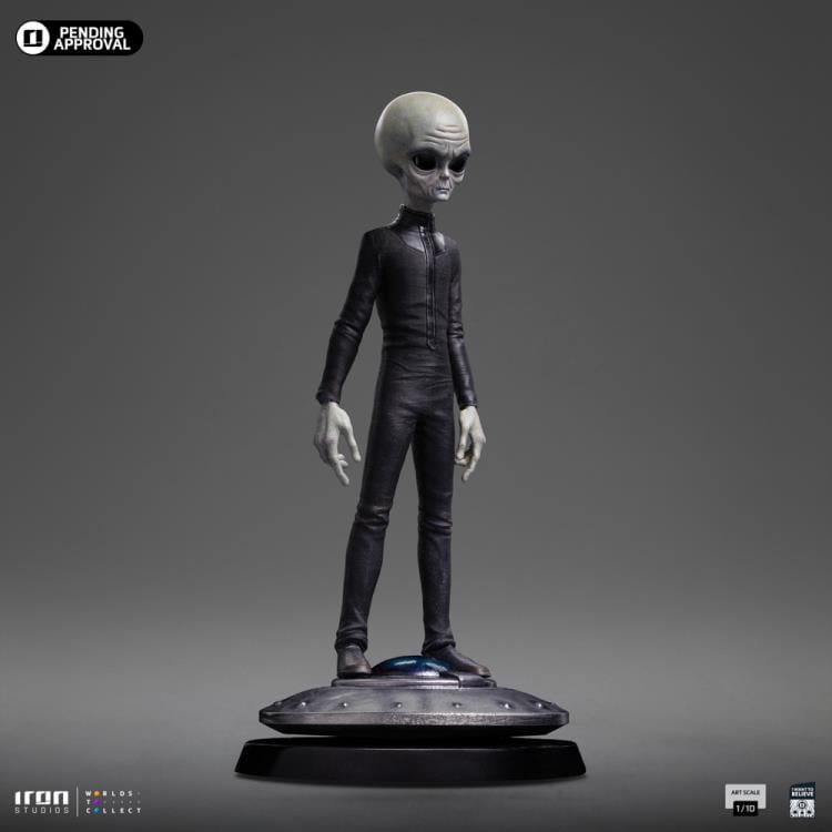 I Want to Believe Alien (Grey) 1/10 Art Scale Limited Edition Statue Gallery Image 11