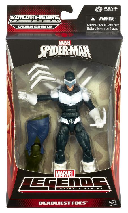 Spider-Man Marvel Legends Infinite Series Deadliest Foes Boomerang (Green Goblin BAF) Gallery Image 4
