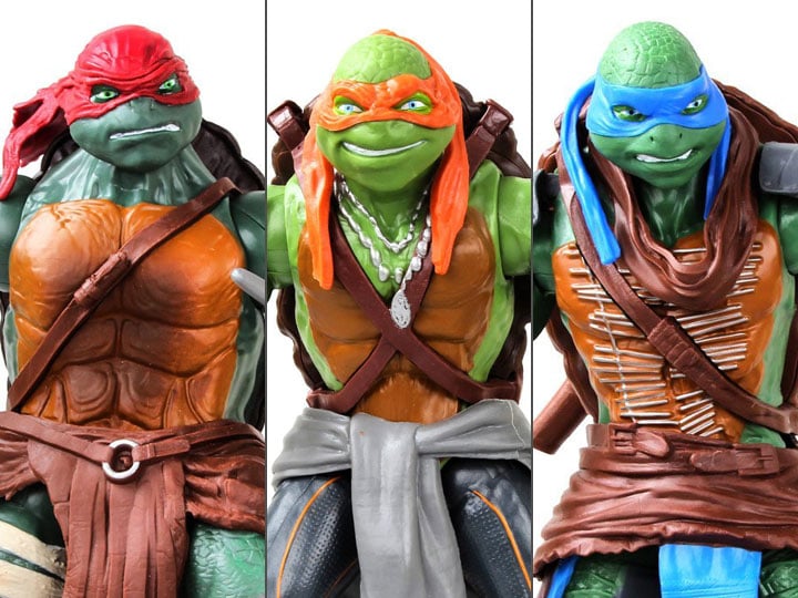 Teenage Mutant Ninja Turtles Movie 11" Figure Series 01 Set of 3 Gallery Image 1