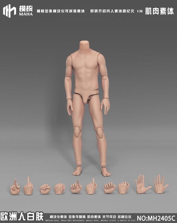 MAHA Muscle Style 1/6 Scale Action Body (Ver. C) Gallery Image 4