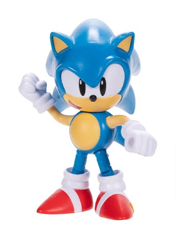 Sonic The Hedgehog Sonic with Ring Item Box 4-Inch Scale Figure Gallery Image 2
