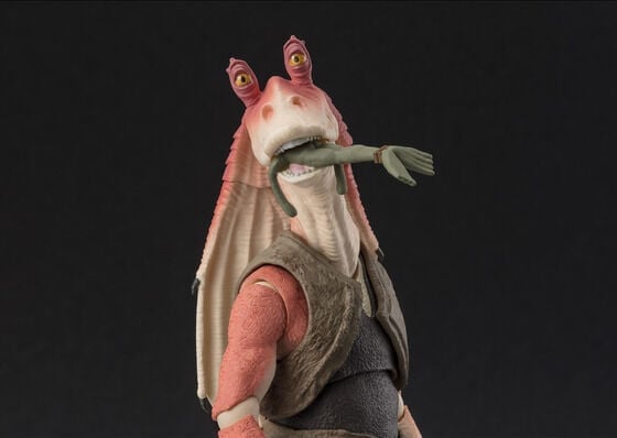 Star Wars: The Phantom Menace S.H.Figuarts Jar Jar Binks Exclusive Action Figure Gallery Image 6