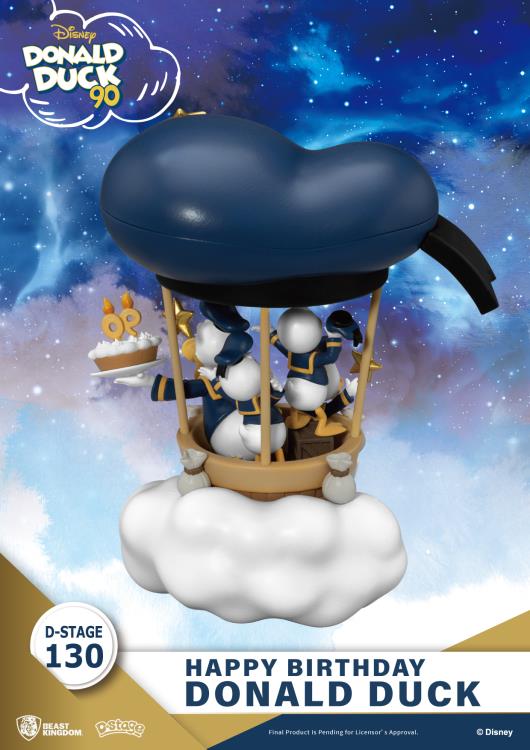Donald Duck 90th D-Stage DS-130 Happy Birthday Donald Duck Statue Gallery Image 5