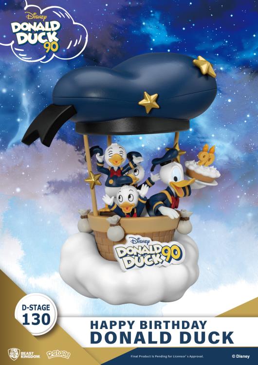 Donald Duck 90th D-Stage DS-130 Happy Birthday Donald Duck Statue Gallery Image 6