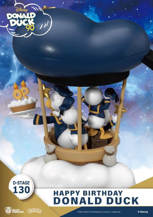 Donald Duck 90th D-Stage DS-130 Happy Birthday Donald Duck Statue Gallery Image 8