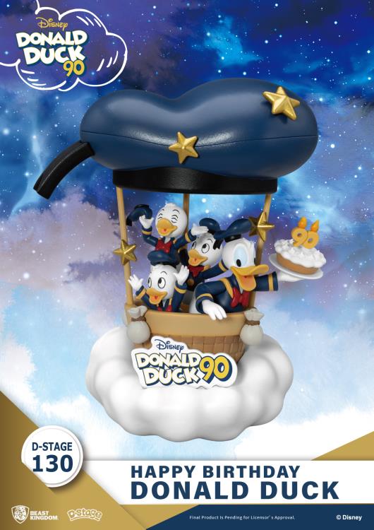 Donald Duck 90th D-Stage DS-130 Happy Birthday Donald Duck Statue Gallery Image 3