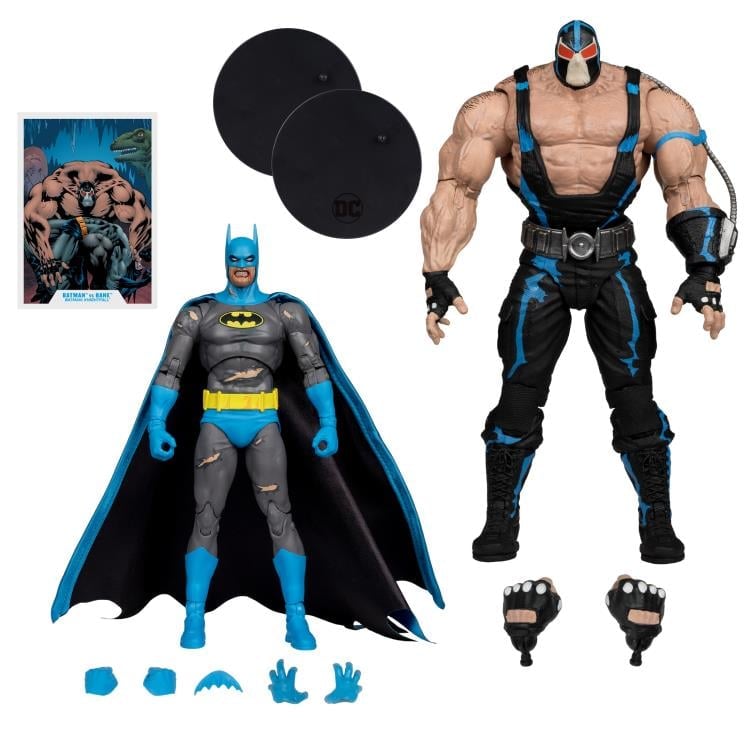 Batman: Knightfall DC Multiverse Batman vs. Bane Action Figure Two-Pack Gallery Image 10
