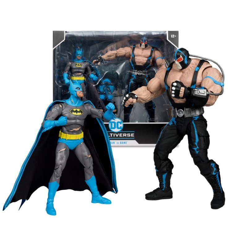 Batman: Knightfall DC Multiverse Batman vs. Bane Action Figure Two-Pack Gallery Image 11