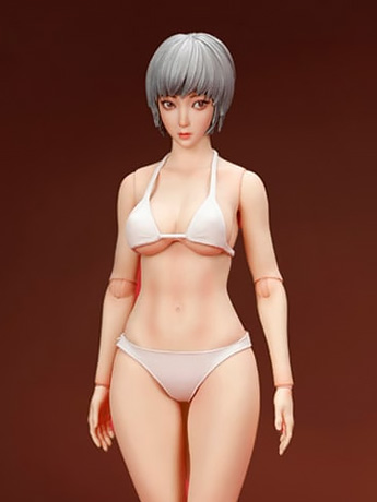 True1 Female (Grey Hair with White Skin) 1/6 Scale Articulated Figure Body Gallery Image 2