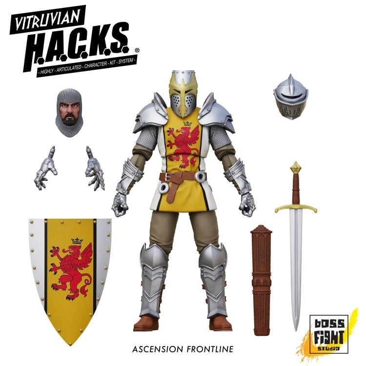 Vitruvian H.A.C.K.S. Ascension Frontline Mercenary 1/18 Scale BBTS Exclusive Action Figure Gallery Image 3