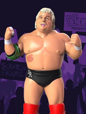 ＮＷＡ　ダスティローデス BIG RUBBER GUYS社 新品未開封 １期 Big Rubber Guys Dusty Rhodes Figure