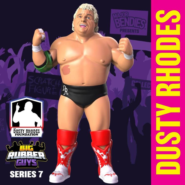 ＮＷＡ　ダスティローデス BIG RUBBER GUYS社 新品未開封 １期 Big Rubber Guys Dusty Rhodes Figure