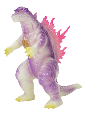 Godzilla 2000: Millennium Middle Size Kaiju Series Godzilla (Luminous Purple Ver.) Gallery Image 2