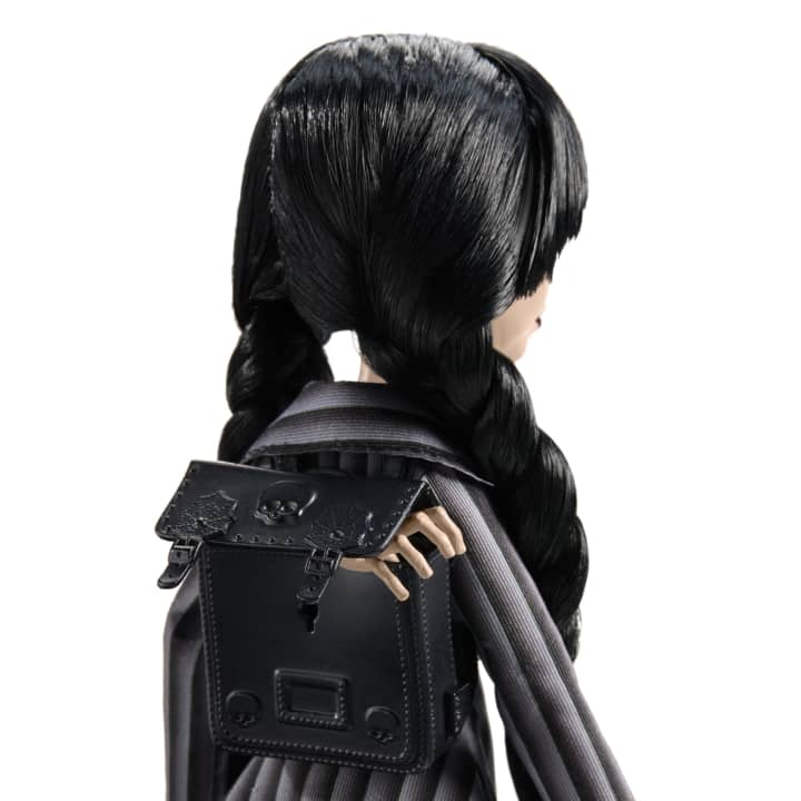 Monster High x Wednesday Wednesday (Nevermore Academy Uniform with Thing) Collectible Doll Gallery Image 5