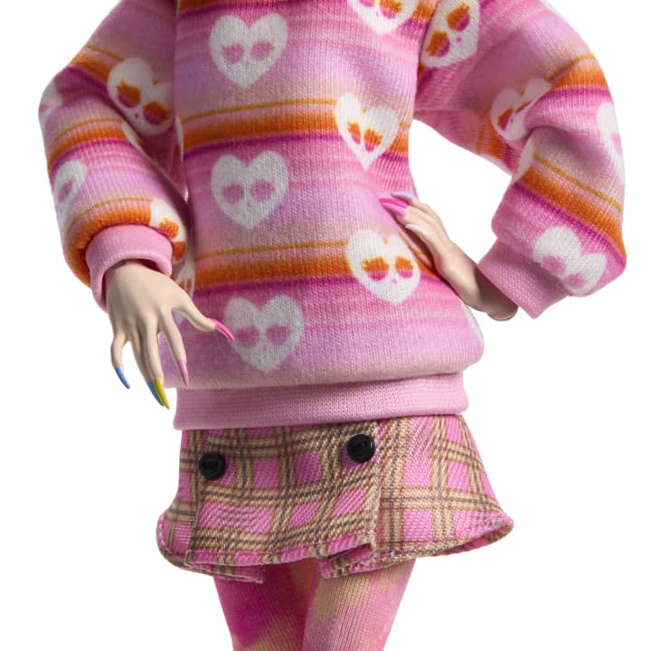 Monster High x Wednesday Enid Sinclair (Pink Fashion) Collectible Doll Gallery Image 5
