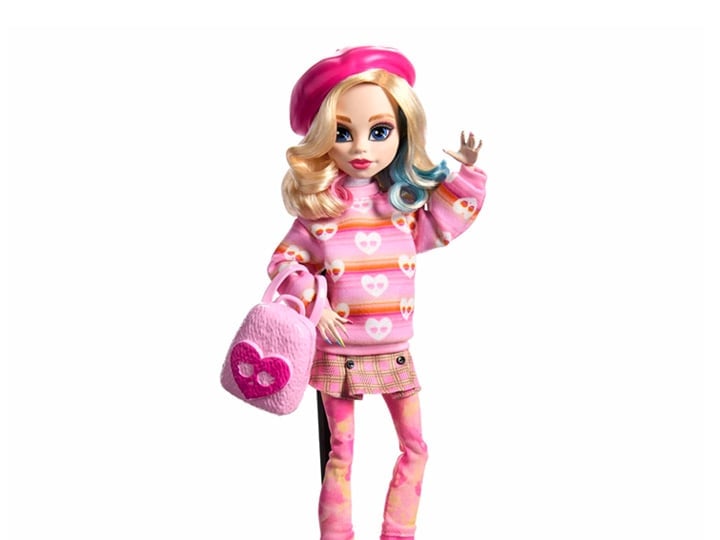 Monster High x Wednesday Enid Sinclair (Pink Fashion) Collectible Doll Gallery Image 1