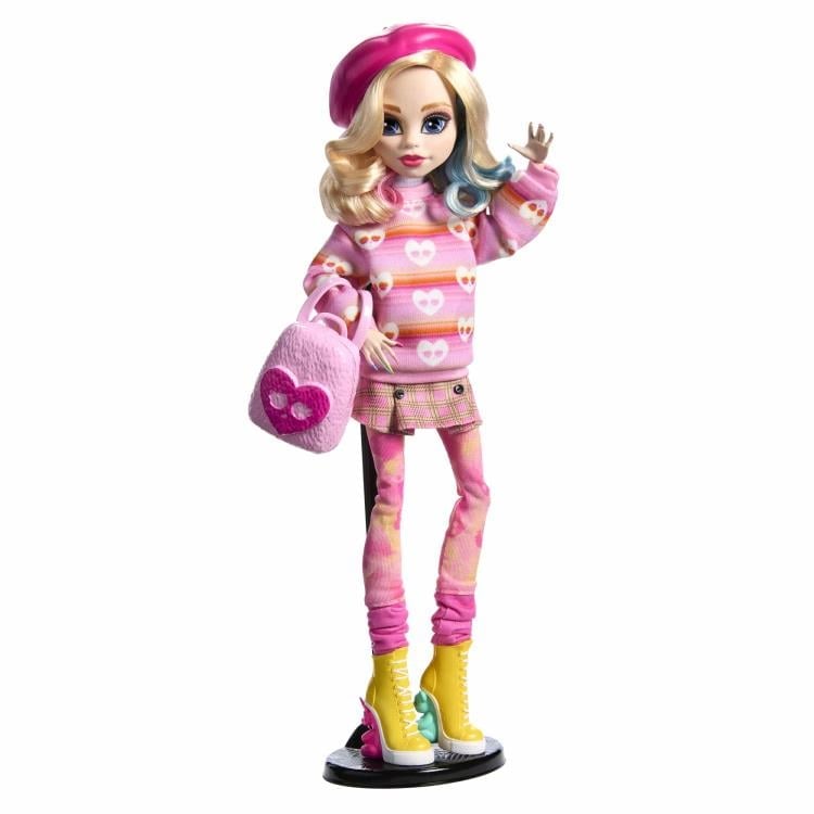 Monster High x Wednesday Enid Sinclair (Pink Fashion) Collectible Doll Gallery Image 3