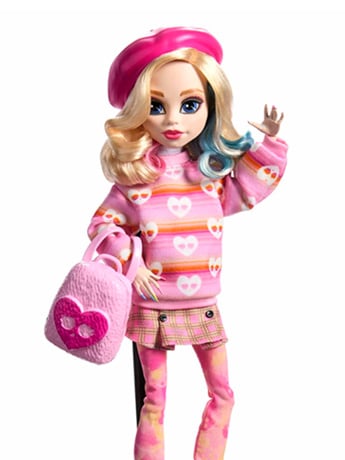 Monster High x Wednesday Enid Sinclair (Pink Fashion) Collectible Doll Gallery Image 2