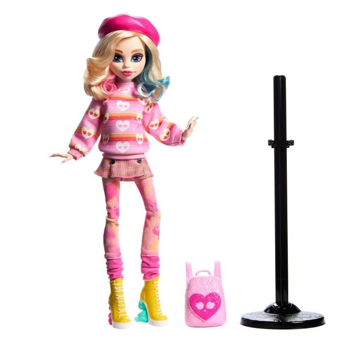 Monster High x Wednesday Enid Sinclair (Pink Fashion) Collectible Doll Gallery Image 7