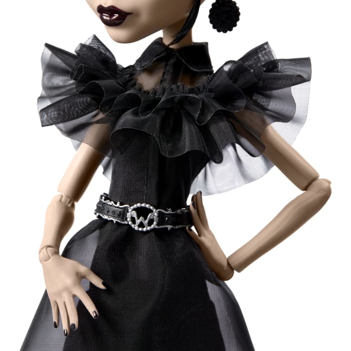 Monster High x Wednesday Rave’N Wednesday Collectible Doll Gallery Image 5