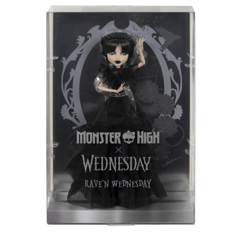 Monster High x Wednesday Rave’N Wednesday Collectible Doll Gallery Image 8