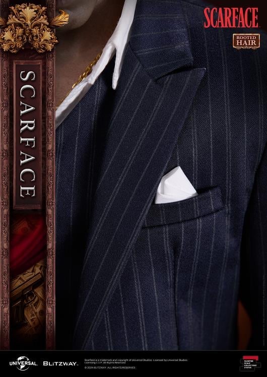 Scarface Tony Montana (Rooted Hair Ver.) 1/4 Superb Scale Statue Gallery Image 19