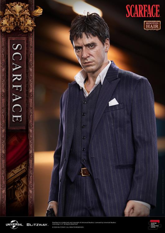 Scarface Tony Montana (Rooted Hair Ver.) 1/4 Superb Scale Statue Gallery Image 42