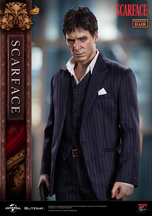 Scarface Tony Montana (Rooted Hair Ver.) 1/4 Superb Scale Statue Gallery Image 25
