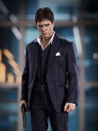 Scarface Tony Montana (Rooted Hair Ver.) 1/4 Superb Scale Statue