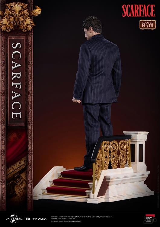 Scarface Tony Montana (Rooted Hair Ver.) 1/4 Superb Scale Statue Gallery Image 7