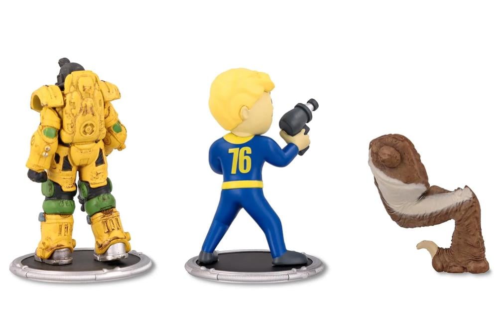 Fallout Excavator & Vault Boy (Gun) Mini Figure Set (Deathclaw BAF) Gallery Image 8