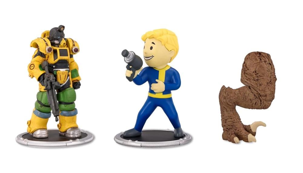 Fallout Excavator & Vault Boy (Gun) Mini Figure Set (Deathclaw BAF) Gallery Image 7