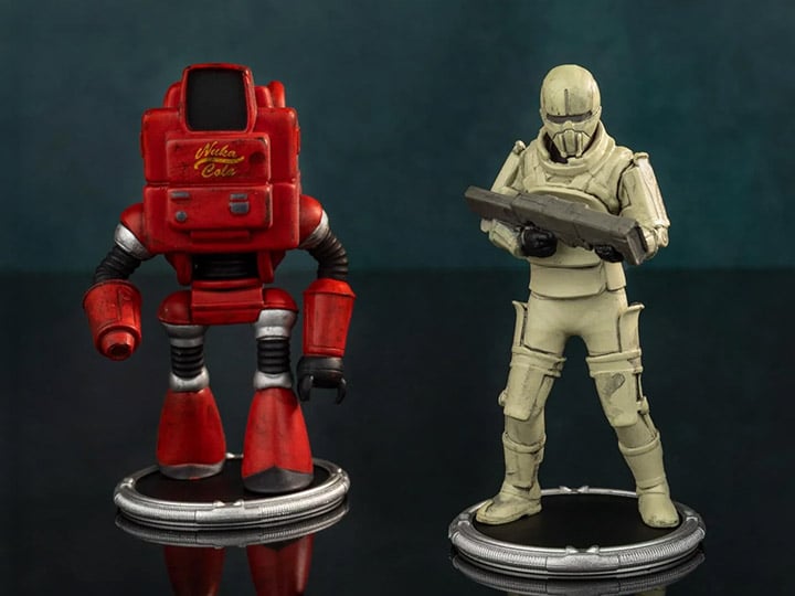 Fallout Nukatron & Synth Mini Figure Set (Deathclaw BAF)